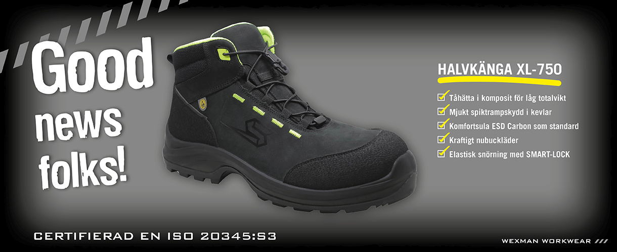 Arbetsknga XL-750 S3 ESD | Wexman Workwear