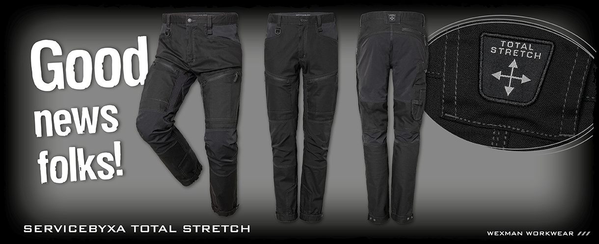 Servicebyxa Carbon Pro Total Stretch | Wexman Workwear