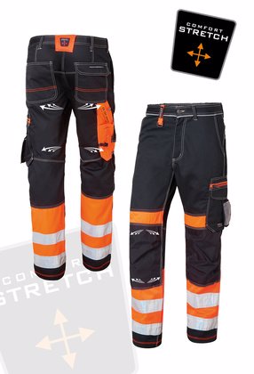 Arbetsbyxa varselbyxa med stretch