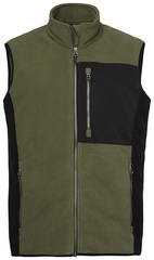 Patched Pocket Vest Polarfleece Patched Pocket Vest Polarfleece