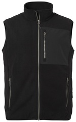 Patched Pocket Vest Polarfleece