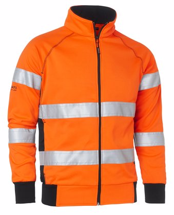 Orange varseltrja med reflexer